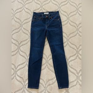 Madewell 9inch high rise skinny
